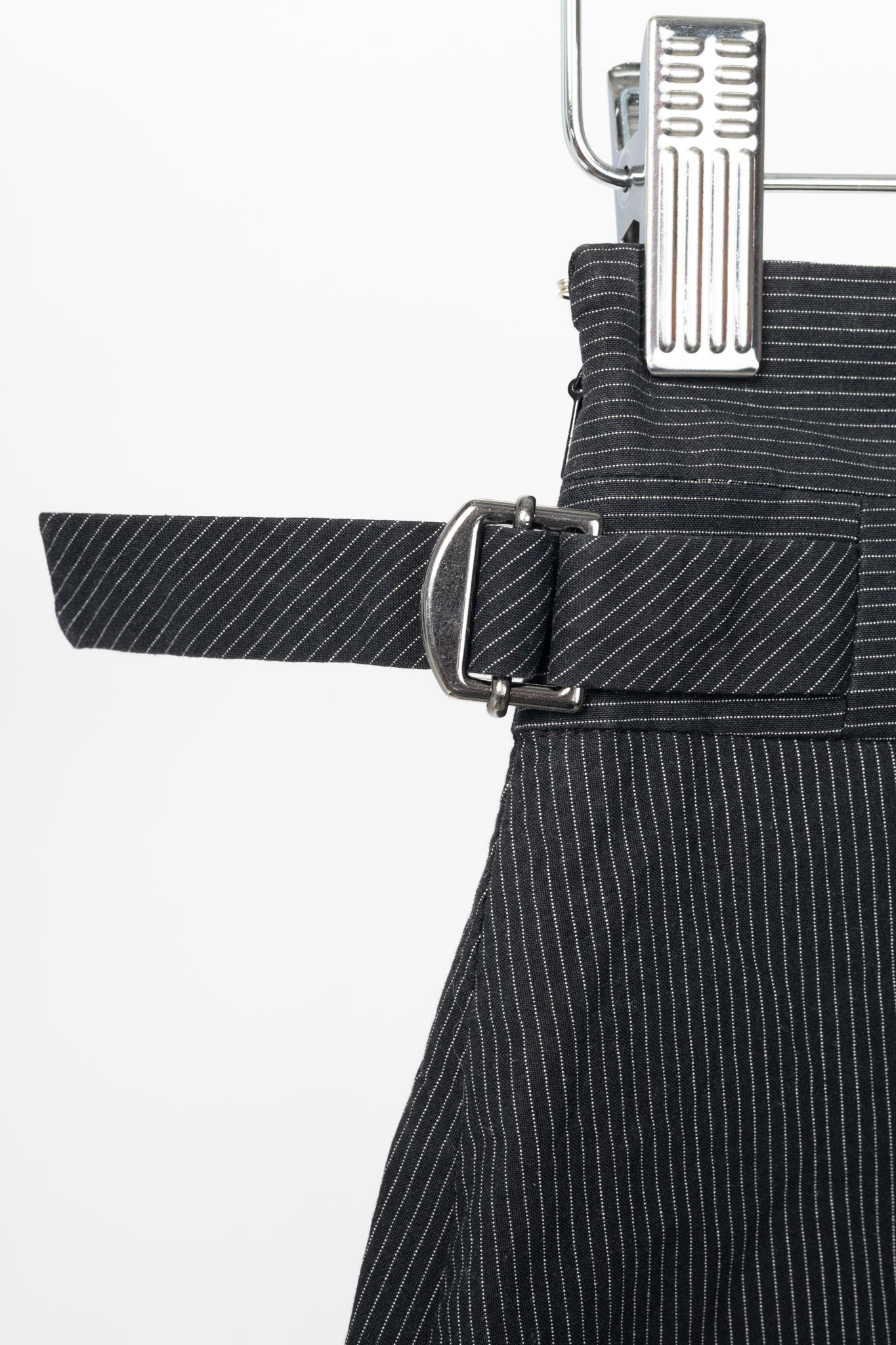 Paul Smith Black Label Charcoal Pinstripe Pencil Skirt