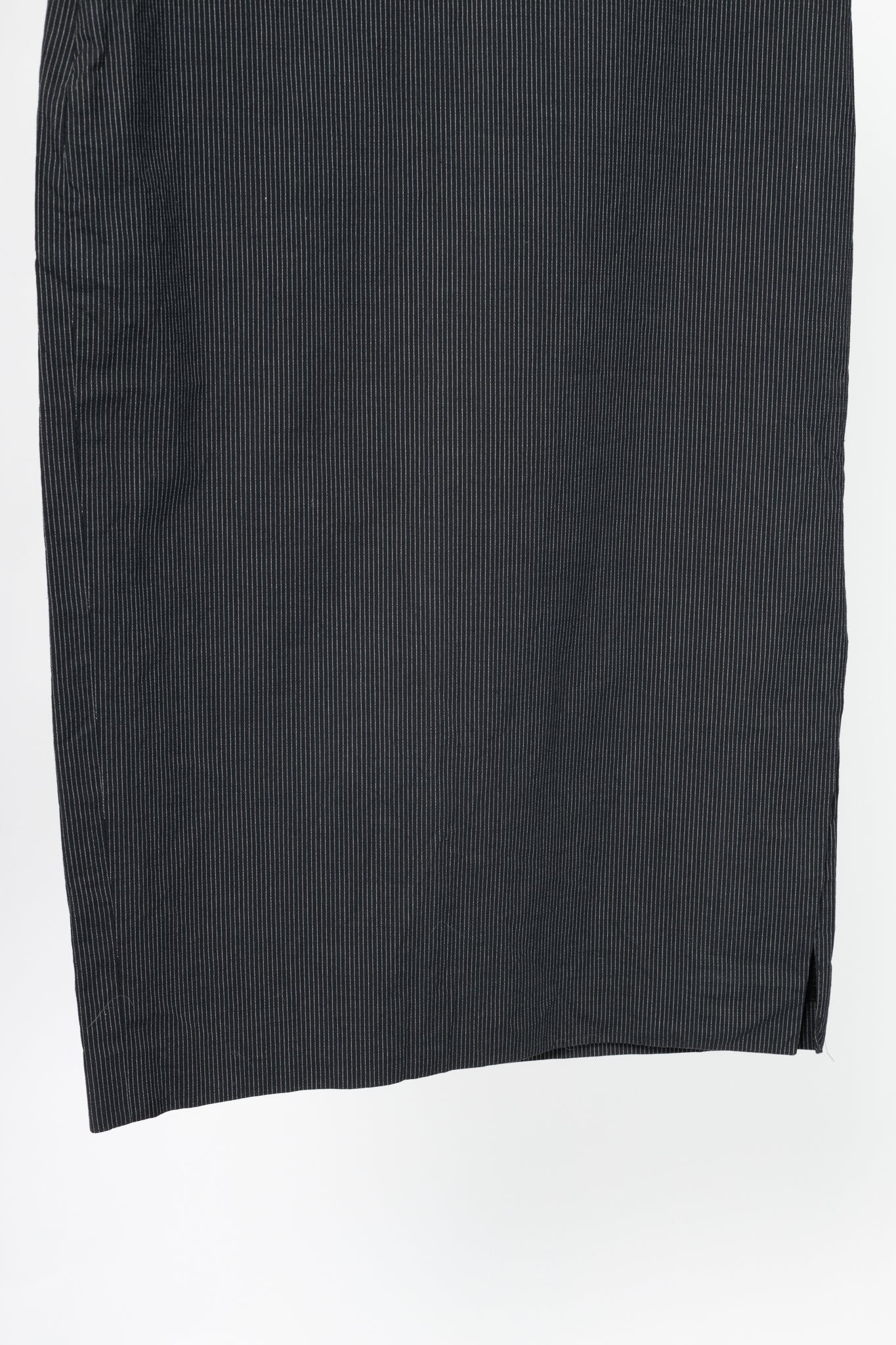 Paul Smith Black Label Charcoal Pinstripe Pencil Skirt