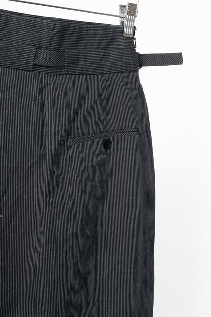Paul Smith Black Label Charcoal Pinstripe Pencil Skirt