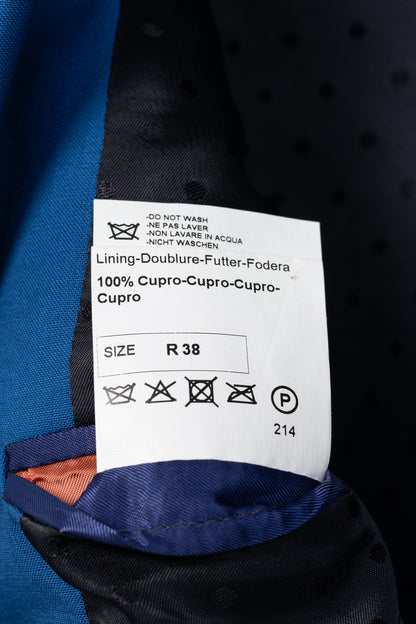 Paul Smith Cobalt-Blue Wool & Mohair Single-Breasted Blazer