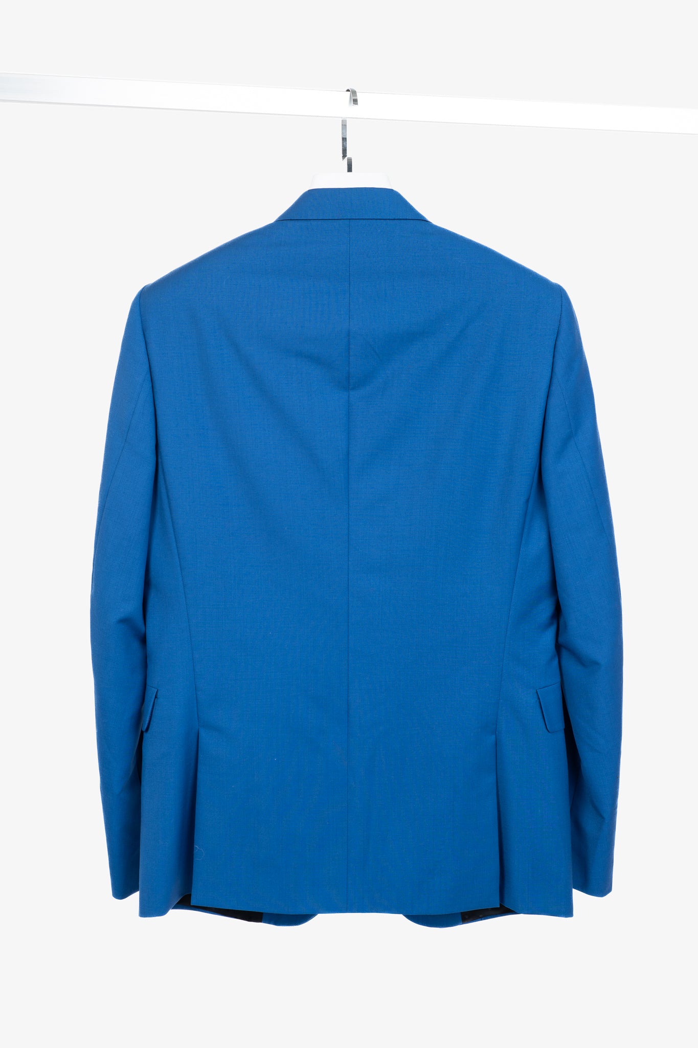 Paul Smith Cobalt-Blue Wool & Mohair Single-Breasted Blazer
