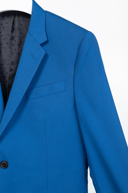 Paul Smith Cobalt-Blue Wool & Mohair Single-Breasted Blazer