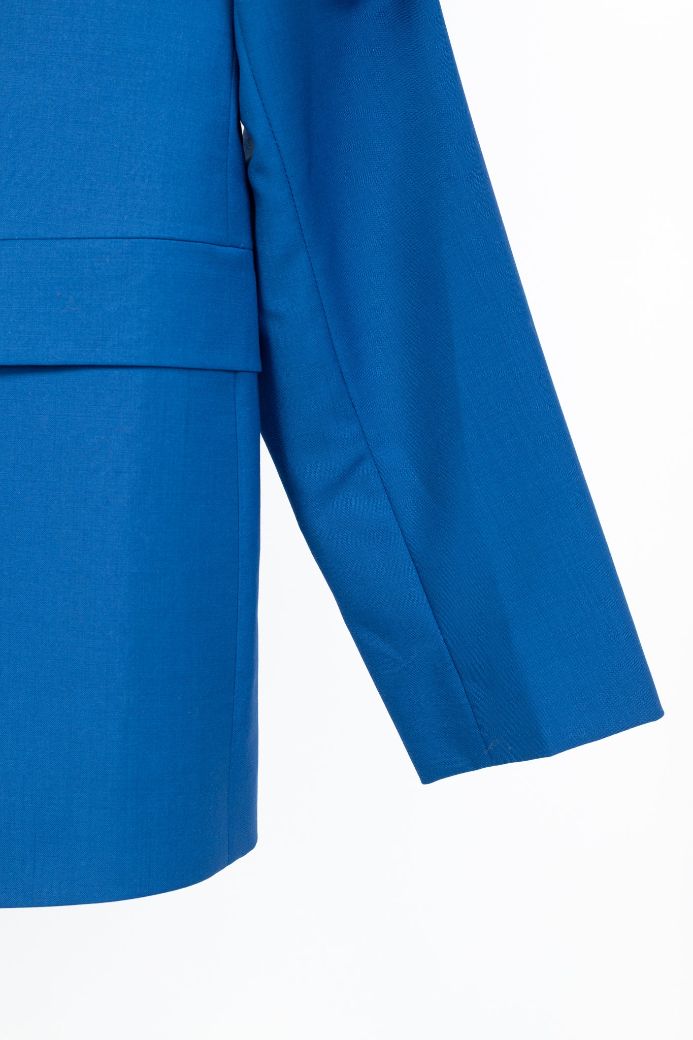 Paul Smith Cobalt-Blue Wool & Mohair Single-Breasted Blazer