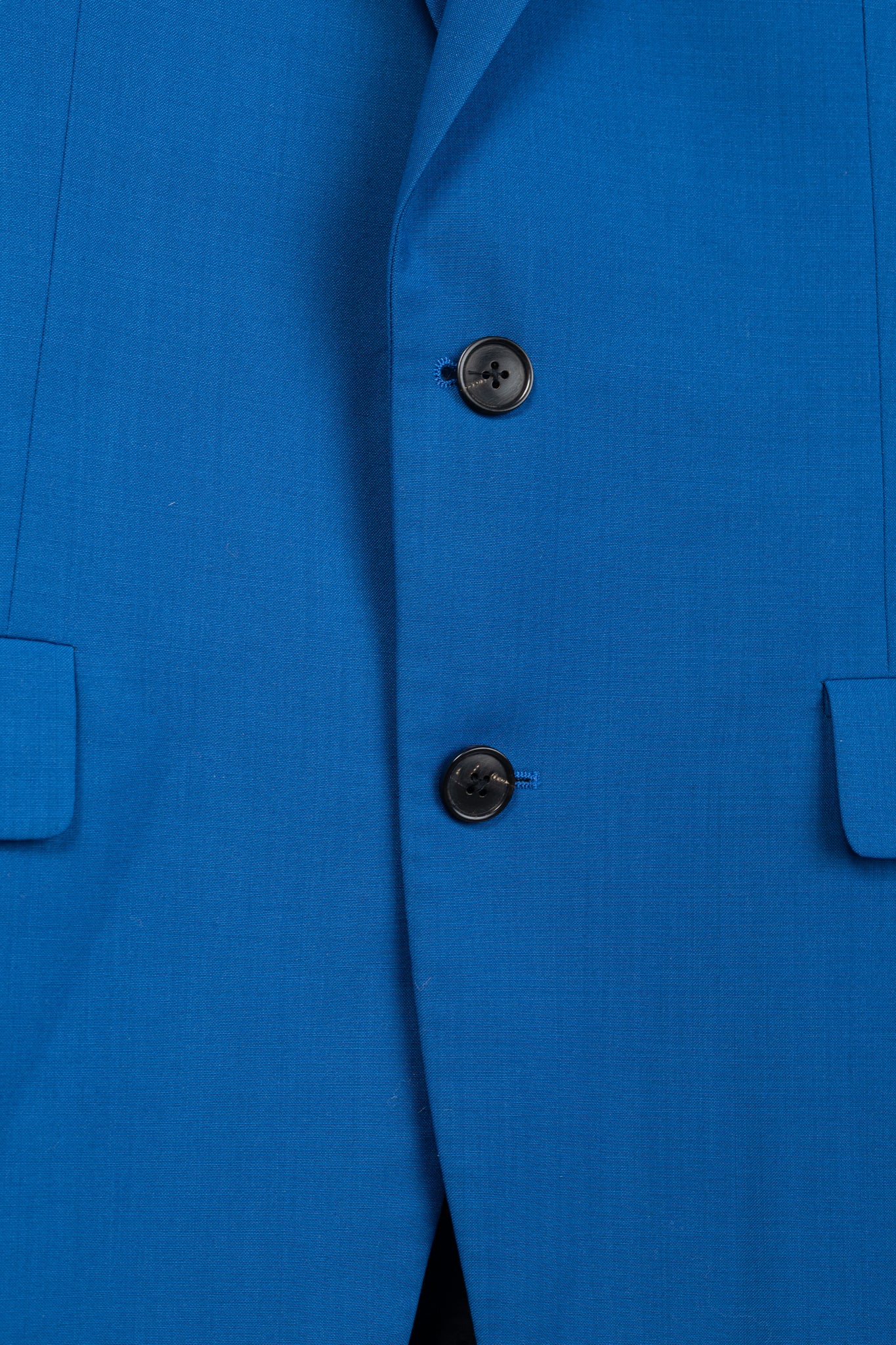 Paul Smith Cobalt-Blue Wool & Mohair Single-Breasted Blazer