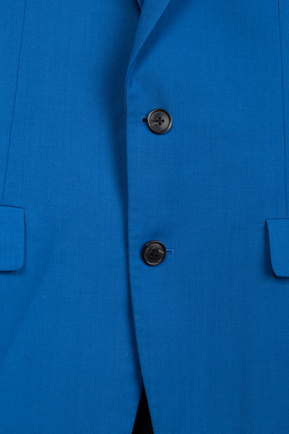 Paul Smith Cobalt-Blue Wool & Mohair Single-Breasted Blazer