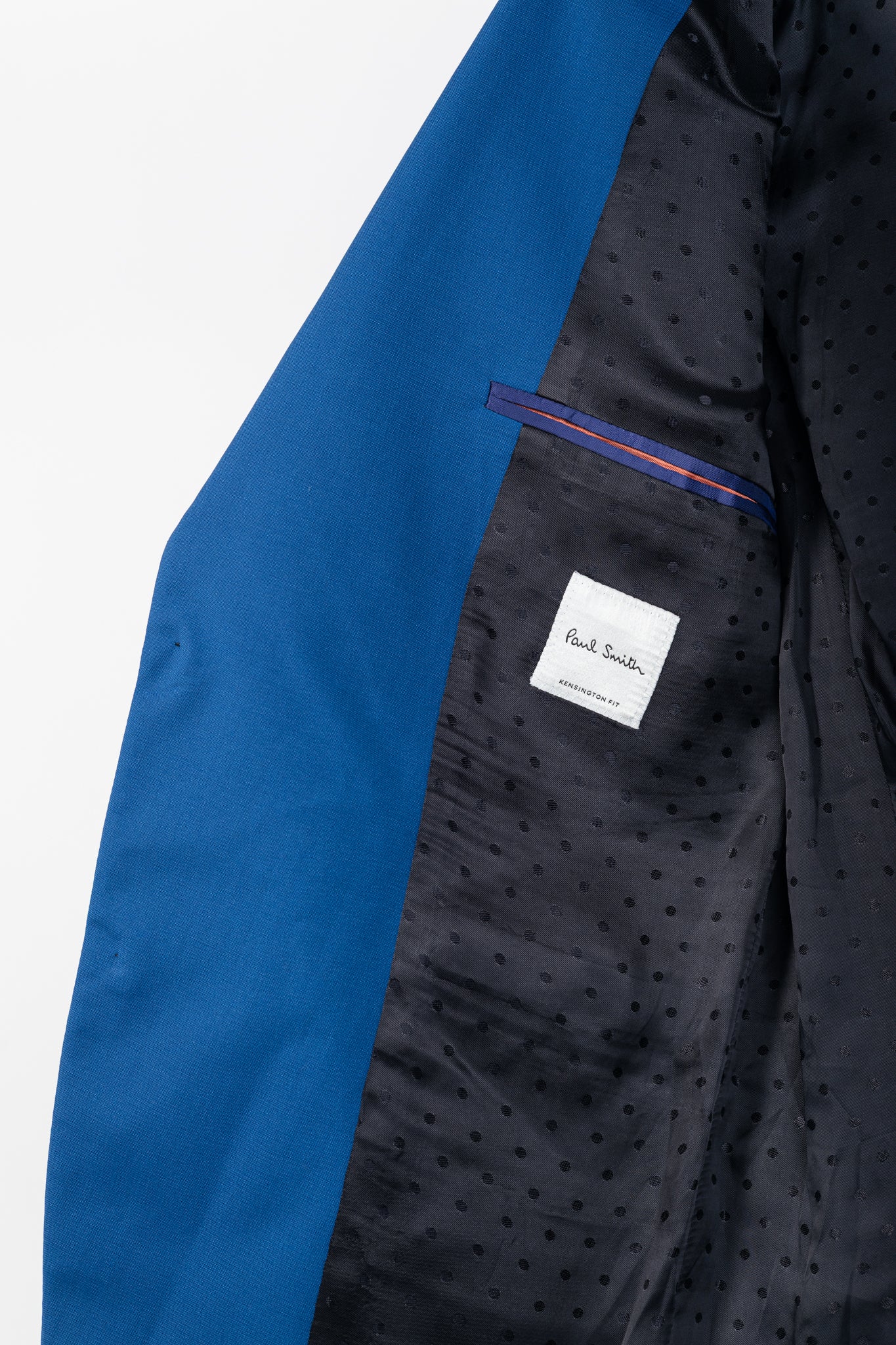 Paul Smith Cobalt-Blue Wool & Mohair Single-Breasted Blazer