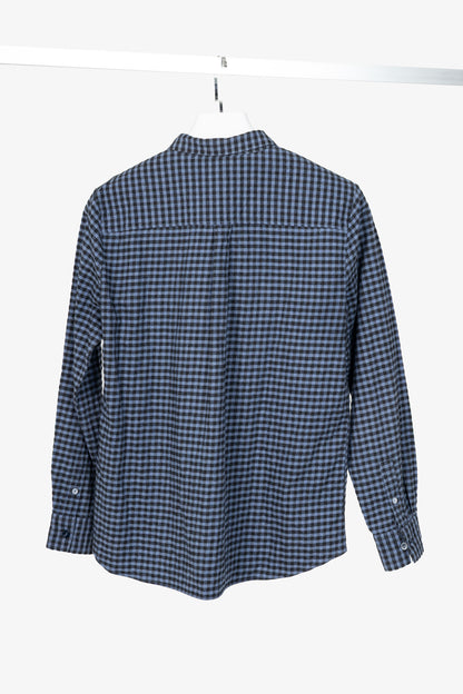 Paul by Paul Smith Blue Plaid Cotton-Flannel Buttoned Shirt