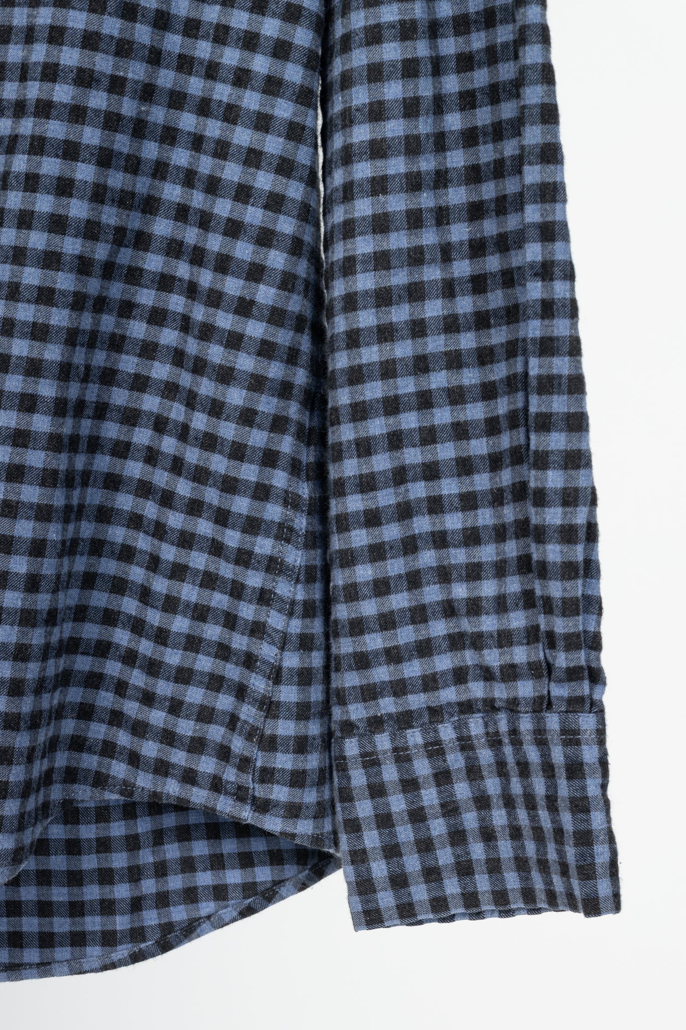 Paul by Paul Smith Blue Plaid Cotton-Flannel Buttoned Shirt