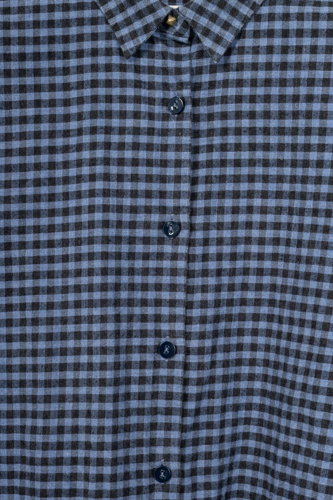 Paul by Paul Smith Blue Plaid Cotton-Flannel Buttoned Shirt