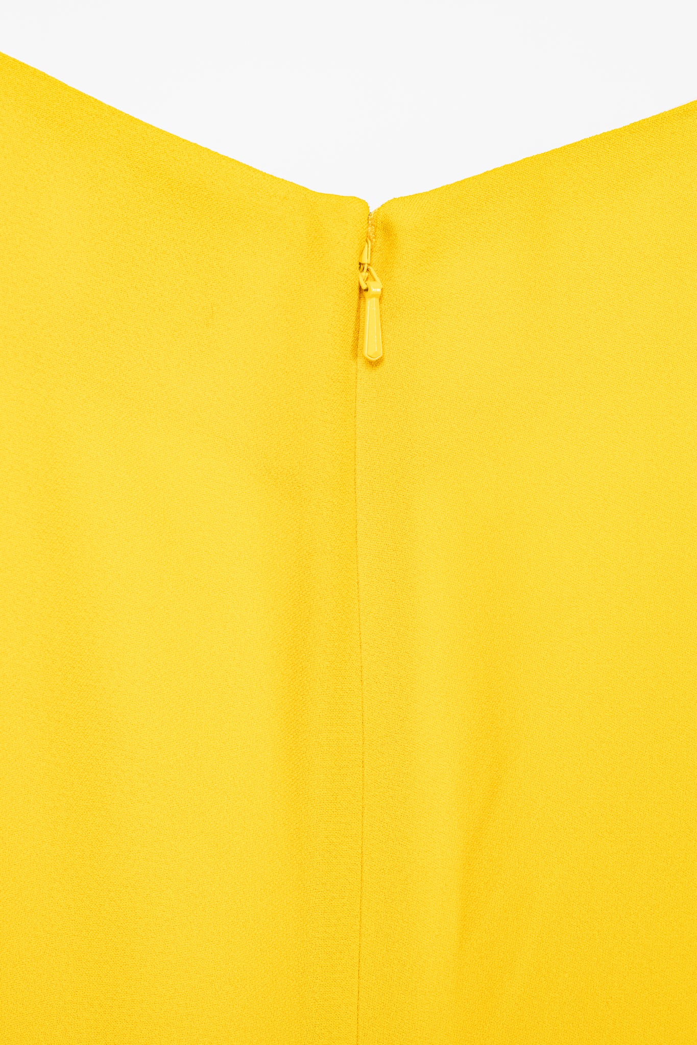 Paul Smith Yellow Crepe Sleeveless Maxi Dress