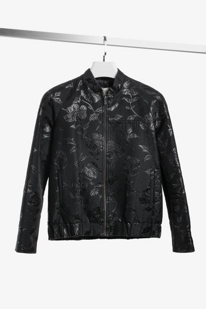 Paul & Joe Black Floral Bomber