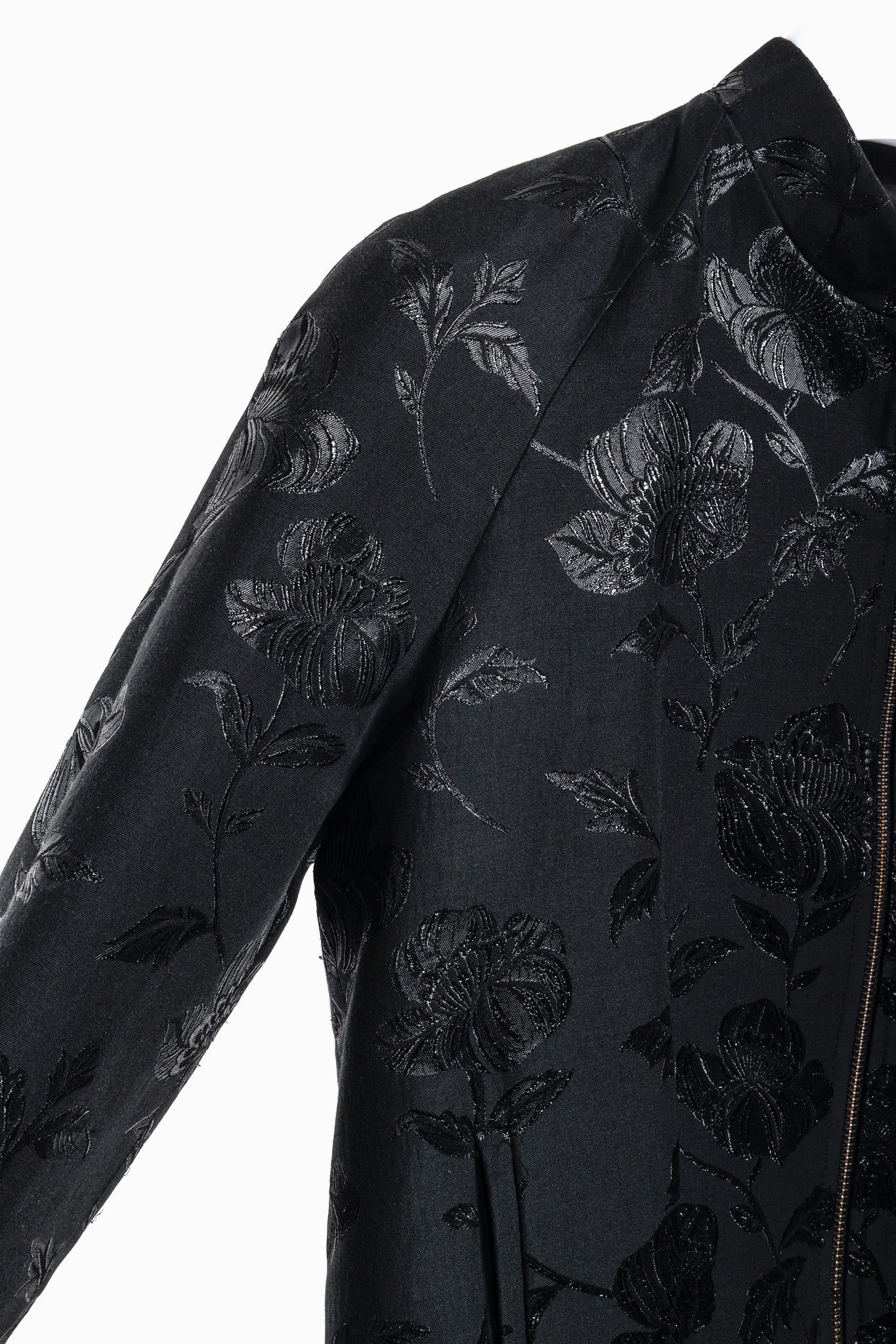 Paul & Joe Black Floral Bomber