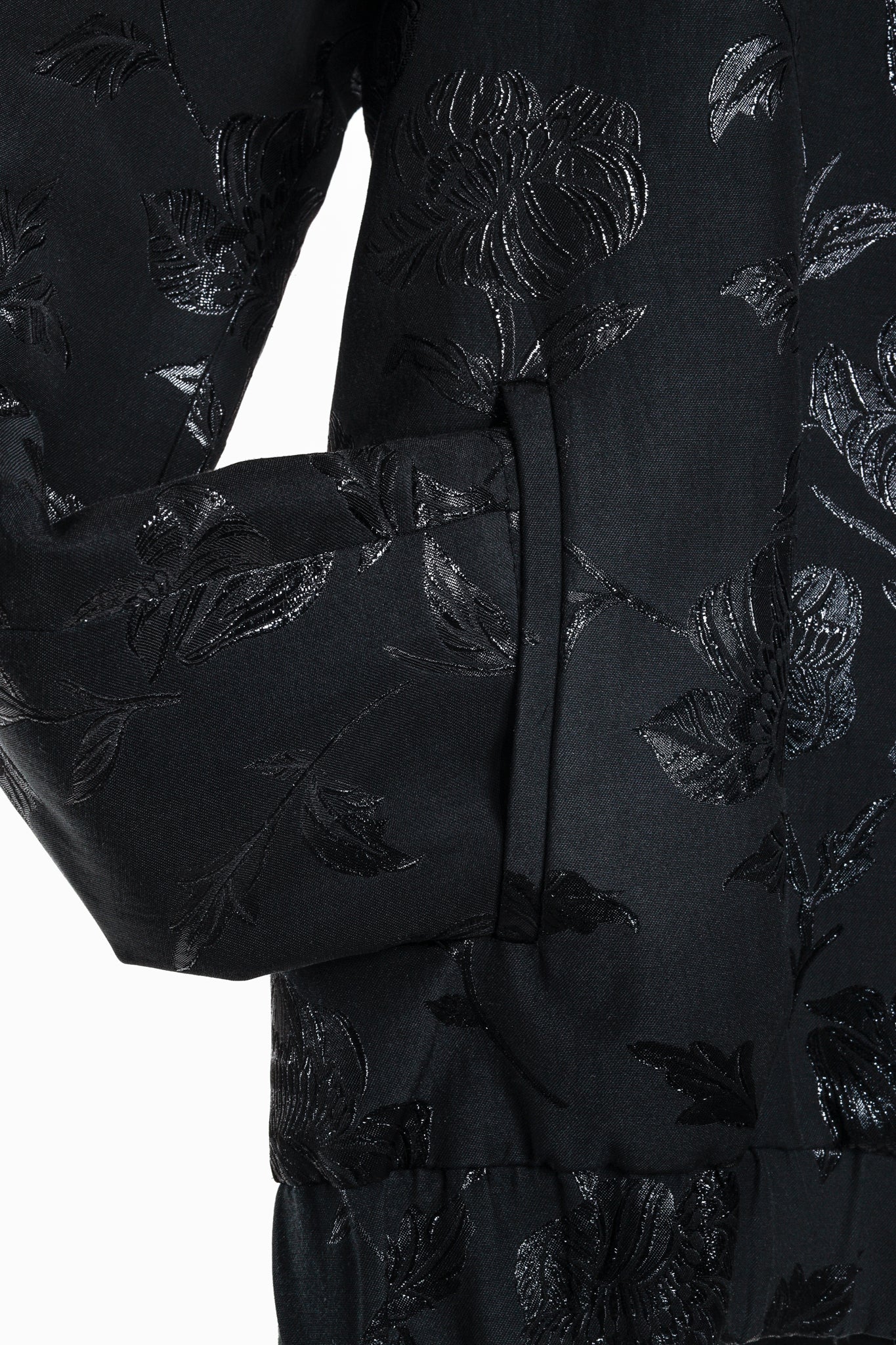 Paul & Joe Black Floral Bomber