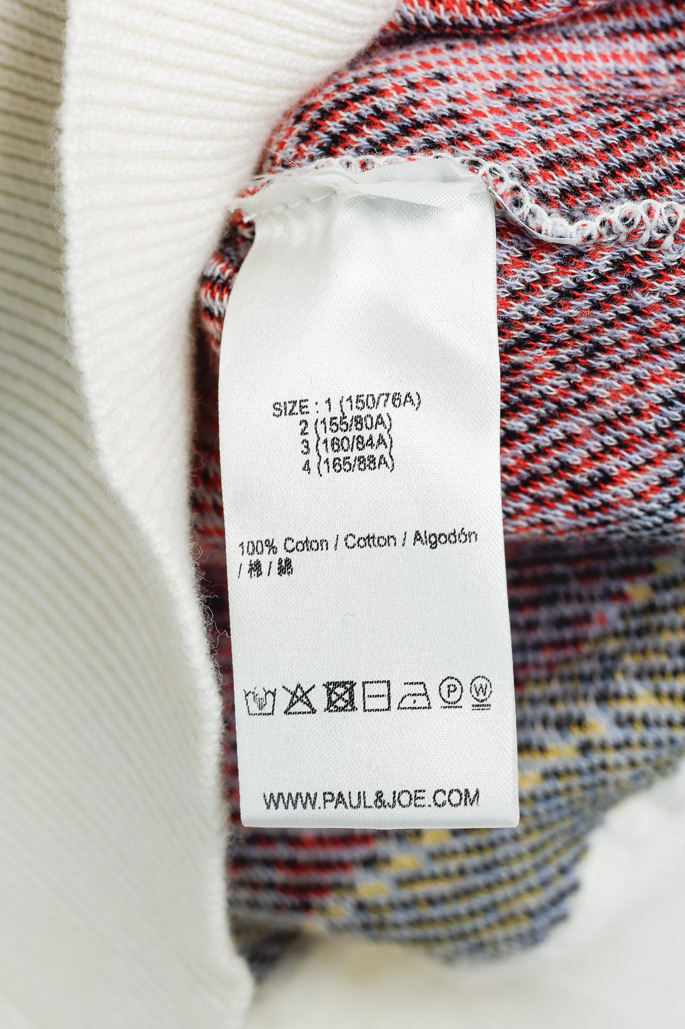Paul & Joe SS/18 Blue Vegas-Print Cotton Short-Sleeve Sweater