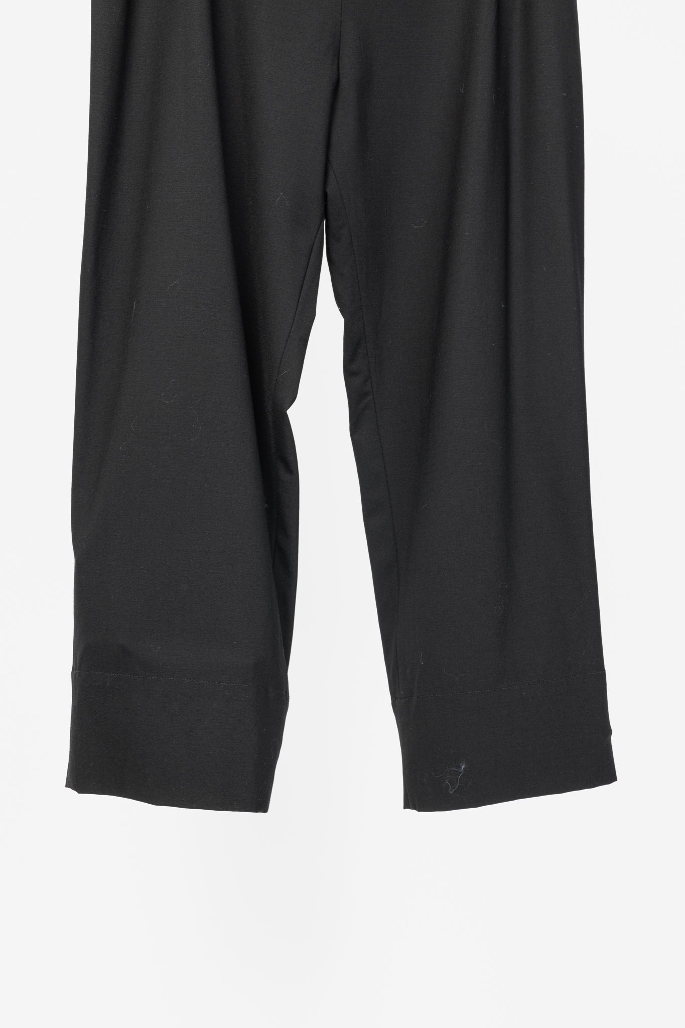 Peter O. Mahler Black Stretch Crepe Capris