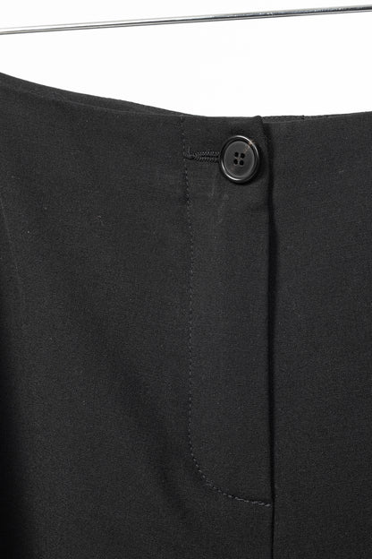 Peter O. Mahler Black Stretch Crepe Capris
