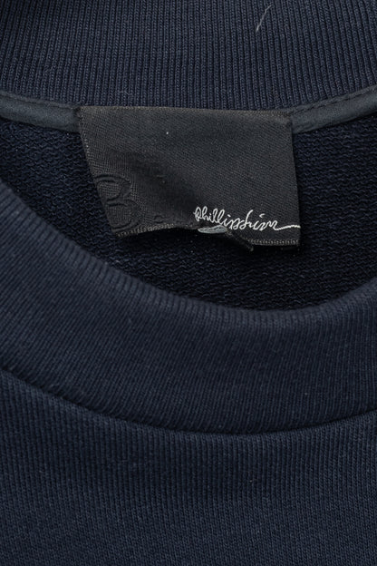 3.1 Phillip Lim SS13 Navy Short-Sleeve Pullover with Poplin Shirt Tail