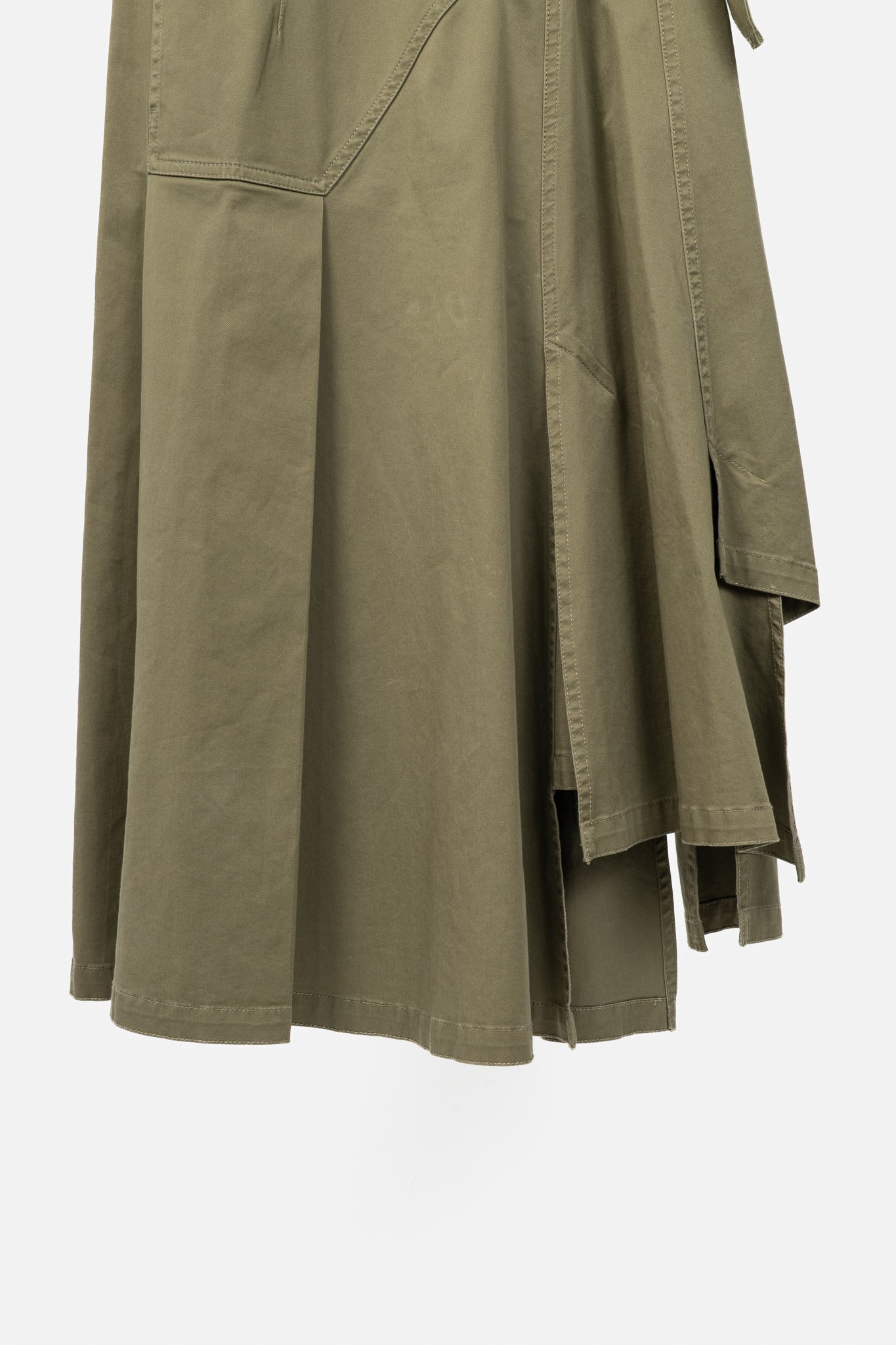 3.1 Phillip Lim R18 "Green" Utility Belted T-Shirt Dress