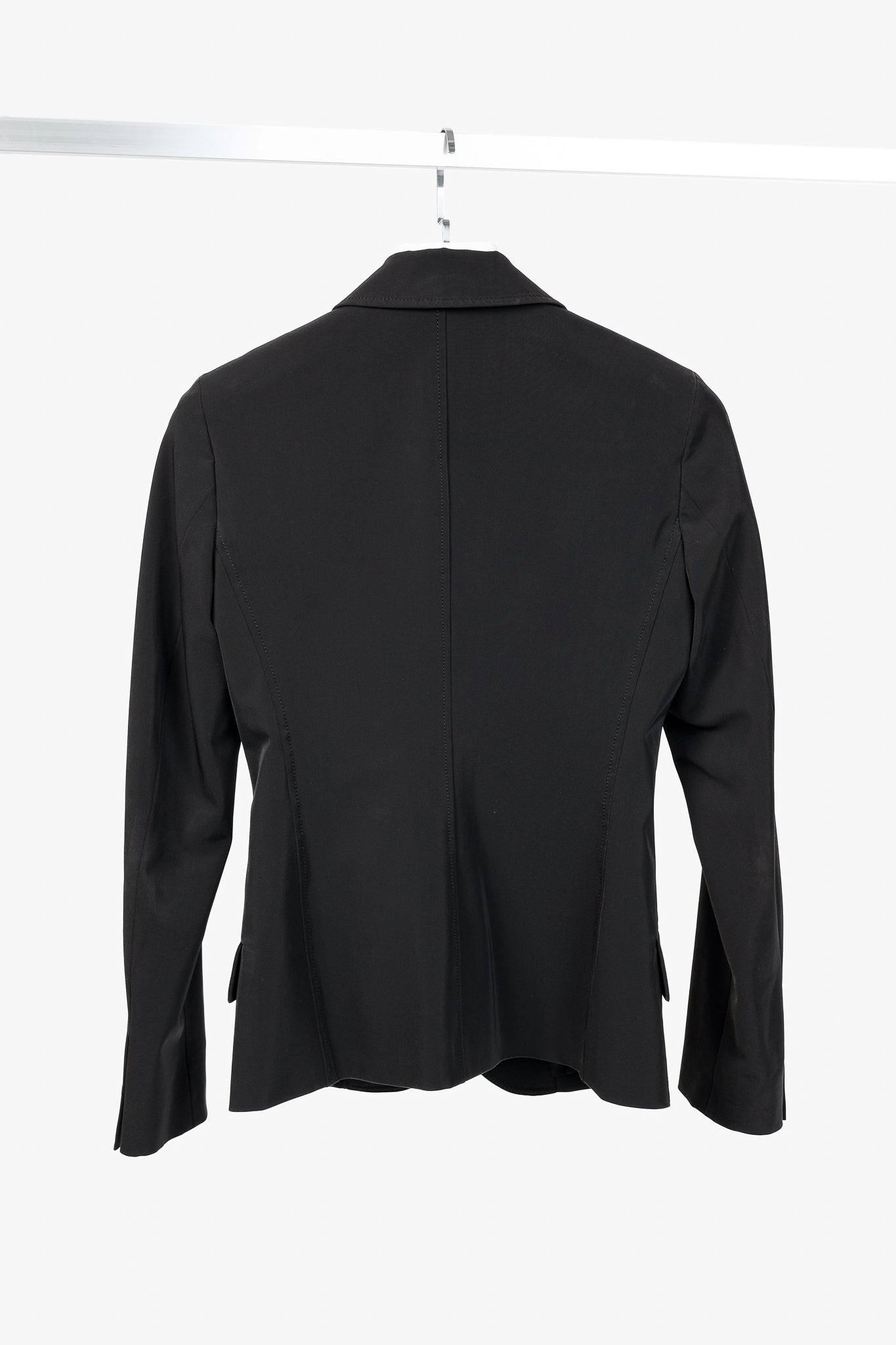 Prada Black Twill 3-Button Blazer