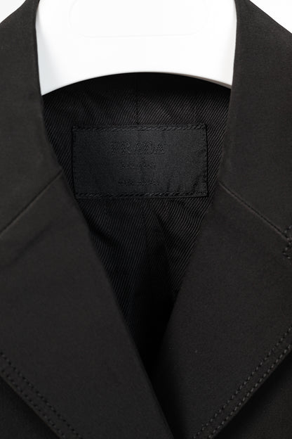 Prada Black Twill 3-Button Blazer