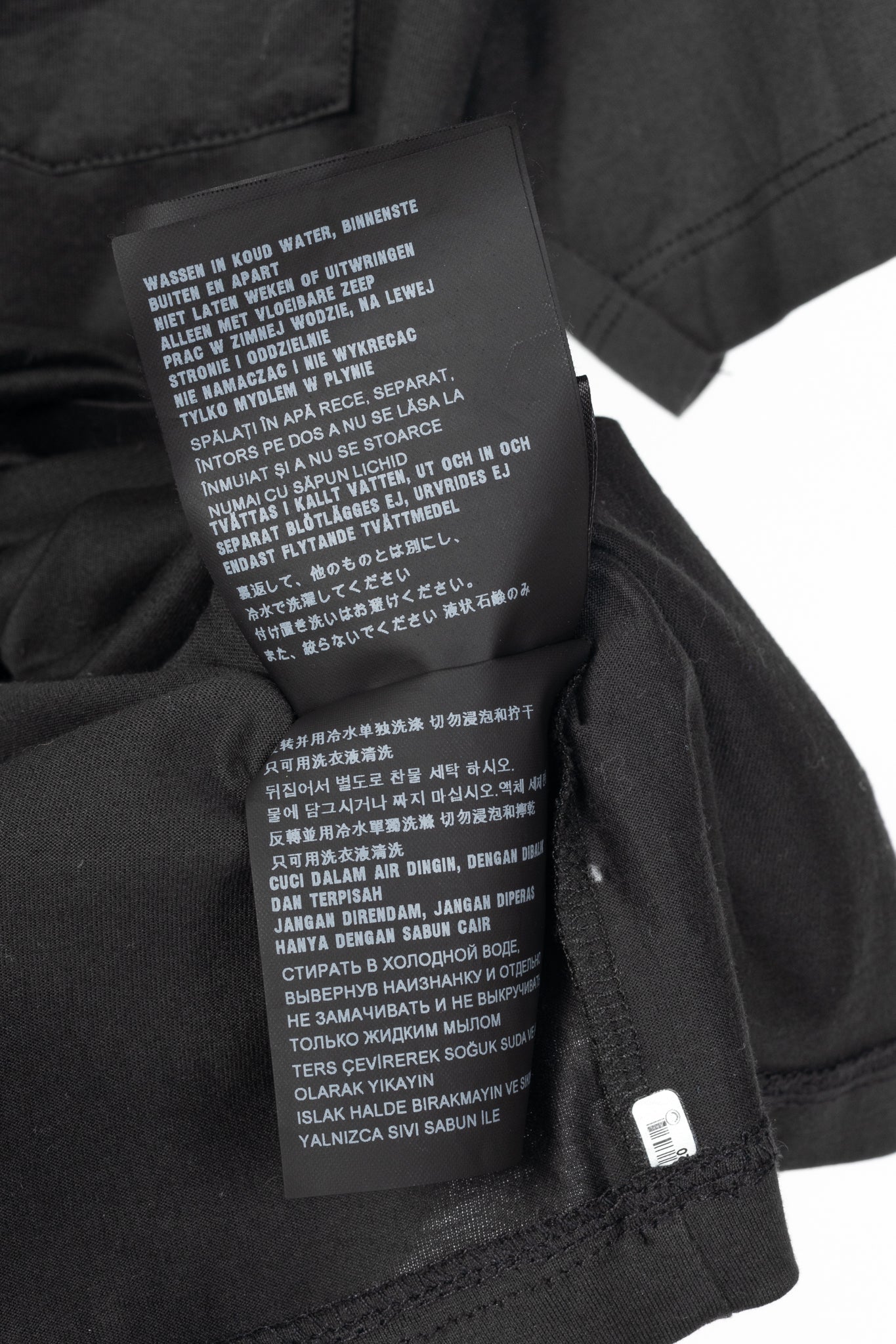 Prada Black Cotton-Jersey Pocket T-Shirt