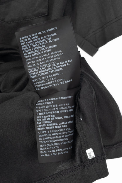 Prada Black Cotton-Jersey Pocket T-Shirt