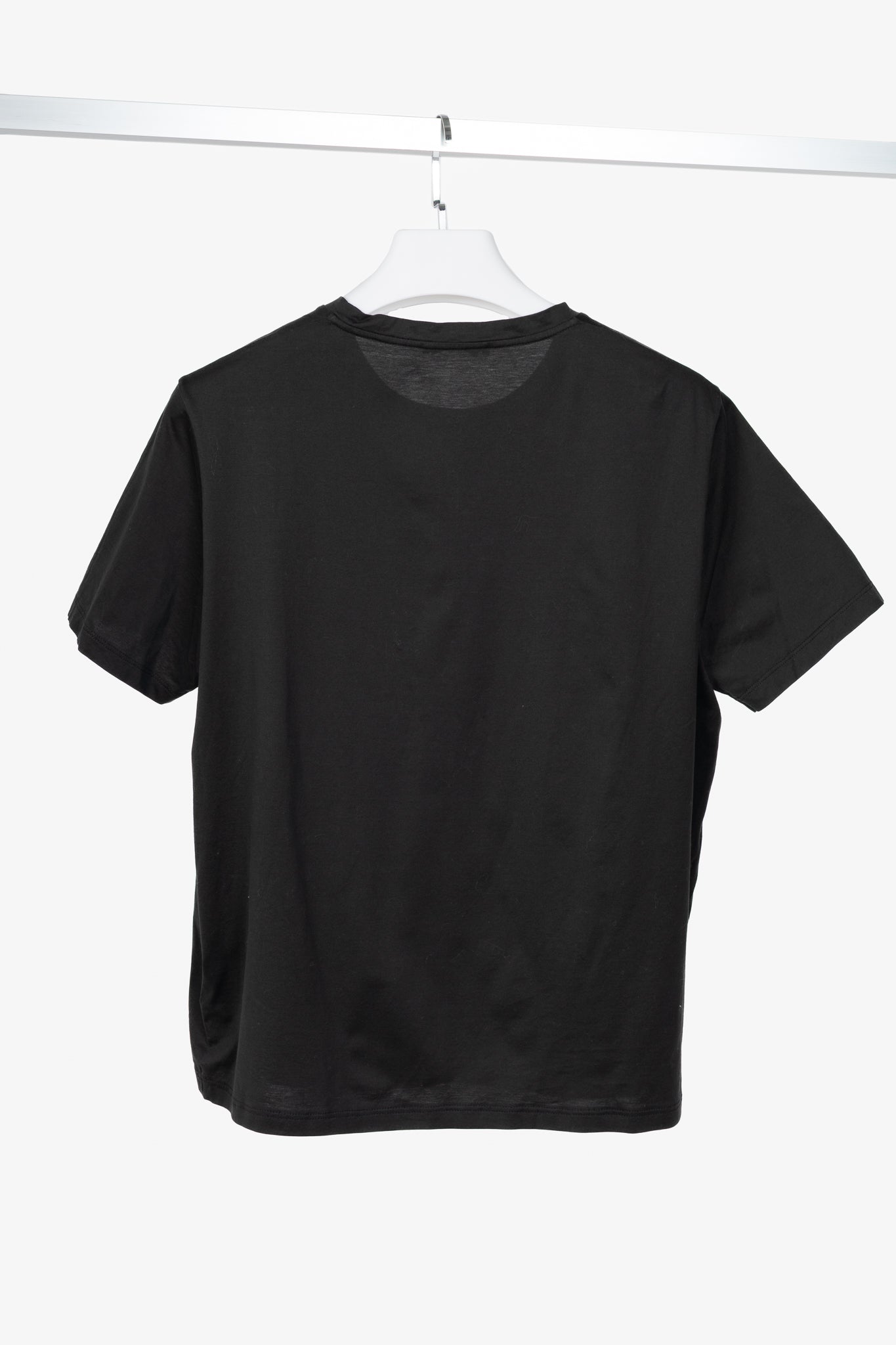 Prada Black Cotton-Jersey Pocket T-Shirt