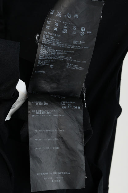 Prada 2010 Black Cotton Poplin Sleeveless Fitted Empire Dress