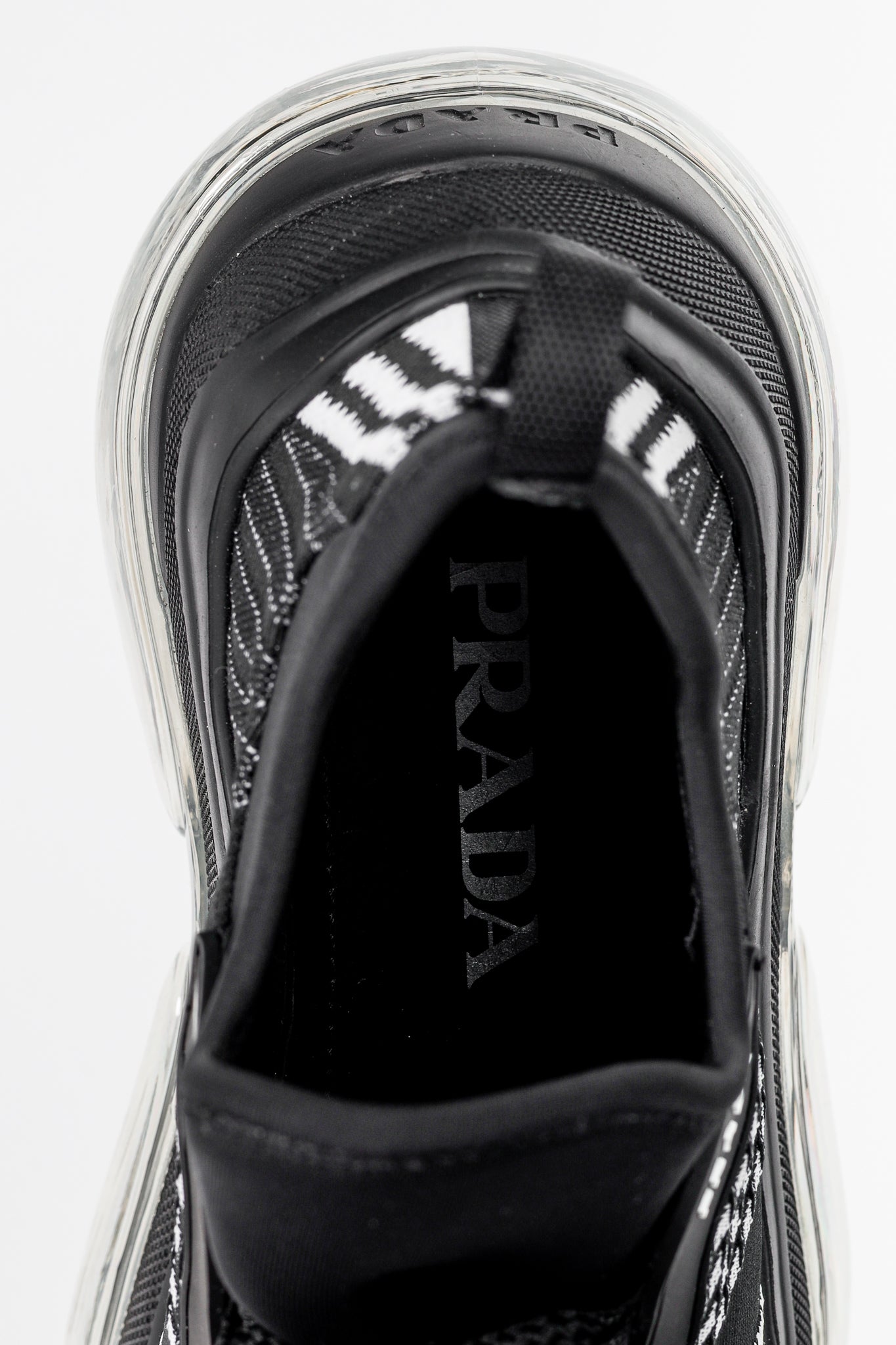 Prada Cloudbust Nero Nylon Tech Low-Top Sneakers