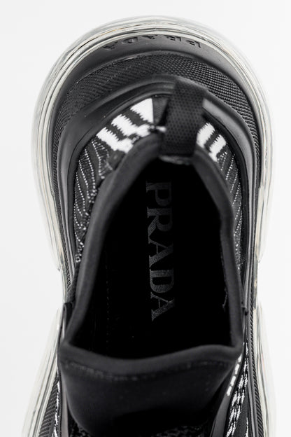 Prada Cloudbust Nero Nylon Tech Low-Top Sneakers