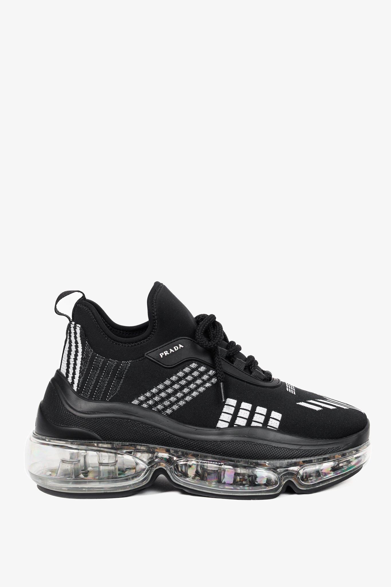 Prada Cloudbust Nero Nylon Tech Low-Top Sneakers