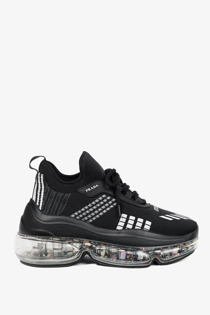 Prada Cloudbust Nero Nylon Tech Low-Top Sneakers