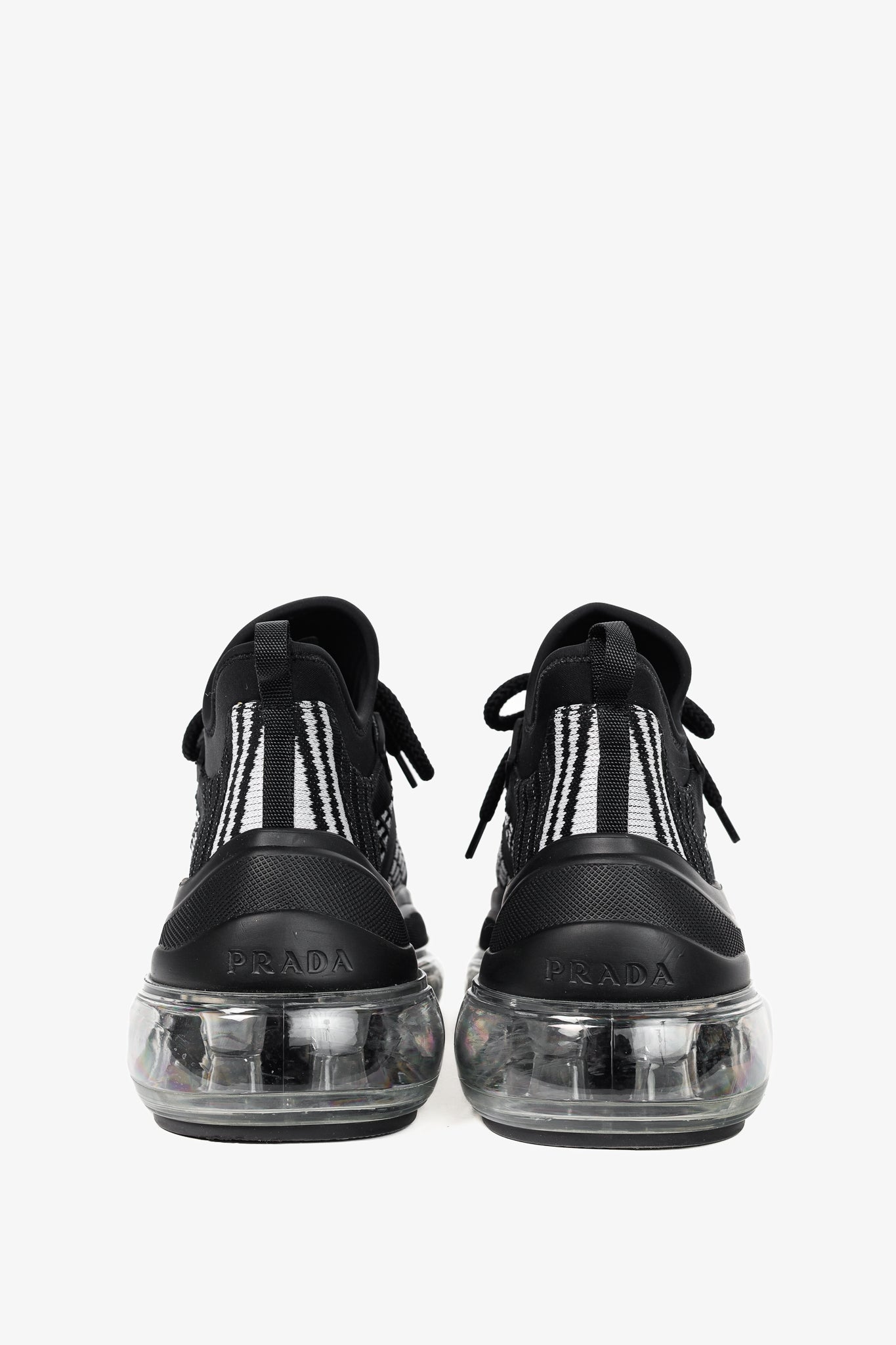 Prada Cloudbust Nero Nylon Tech Low-Top Sneakers