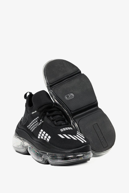 Prada Cloudbust Nero Nylon Tech Low-Top Sneakers