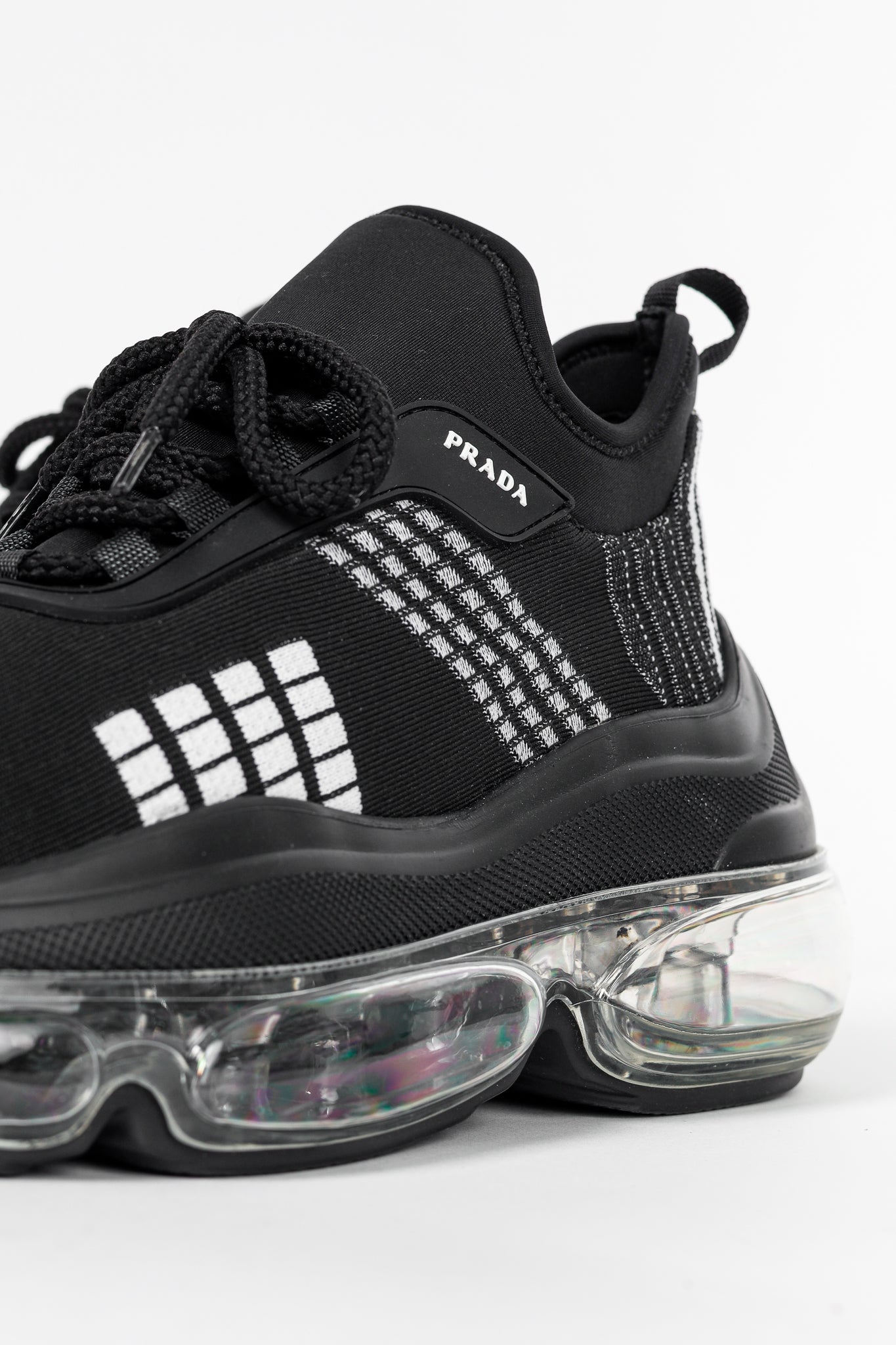 Prada Cloudbust Nero Nylon Tech Low-Top Sneakers