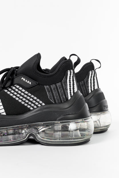 Prada Cloudbust Nero Nylon Tech Low-Top Sneakers