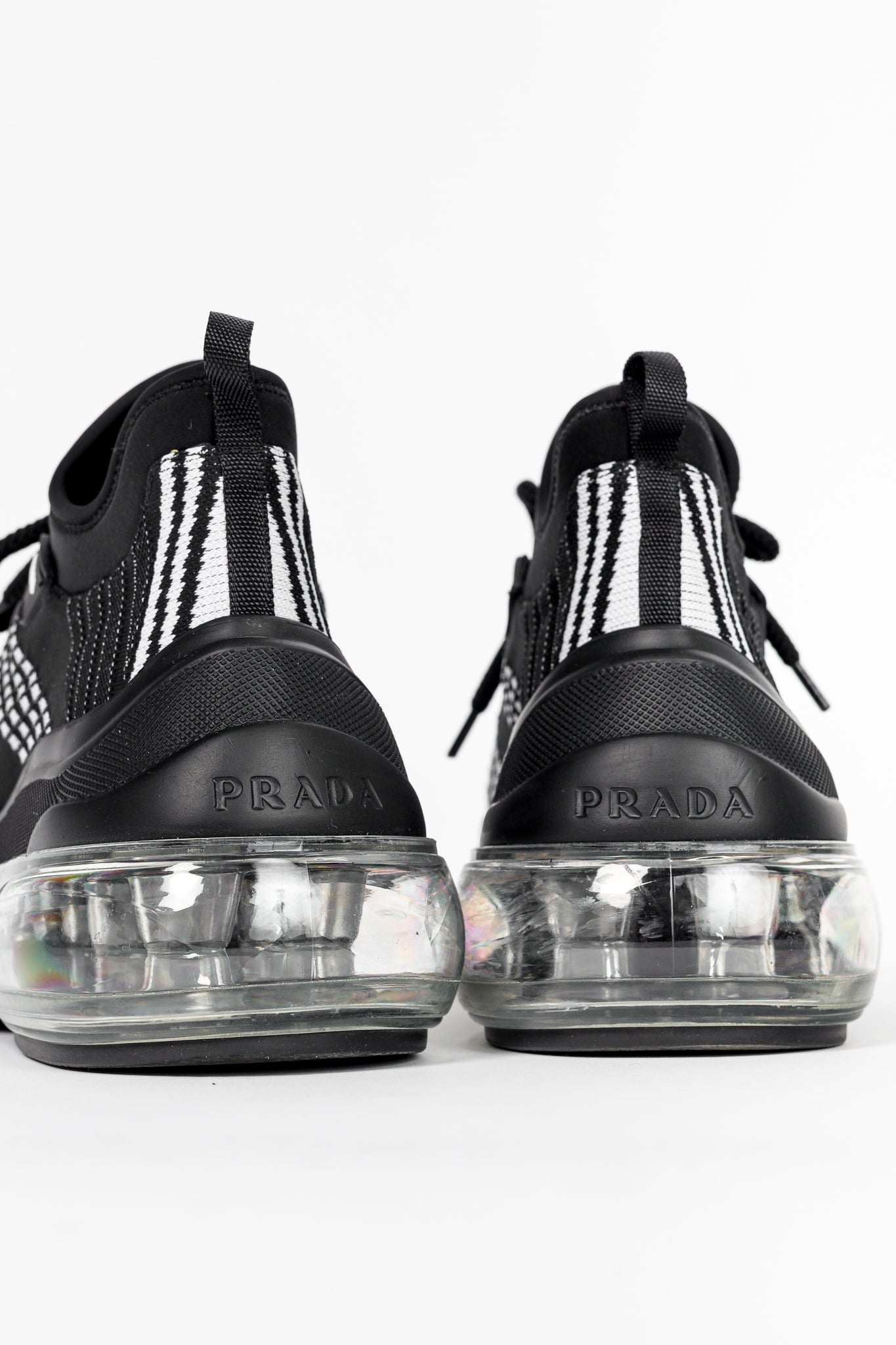 Prada Cloudbust Nero Nylon Tech Low-Top Sneakers