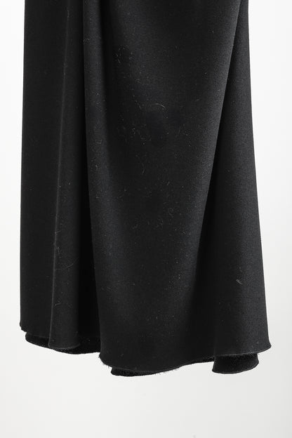 Prada Black Crepe Bow Sleeveless Dress