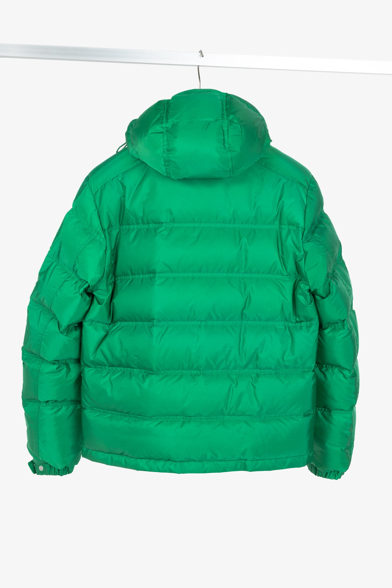 Prada Green Nylon Hooded Puffer Jacket – Blogger Armoire