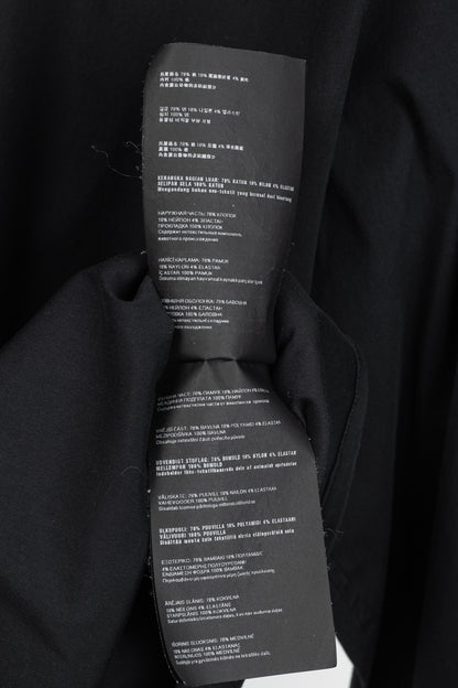 Prada Black Cotton-Poplin Buttoned Shirt