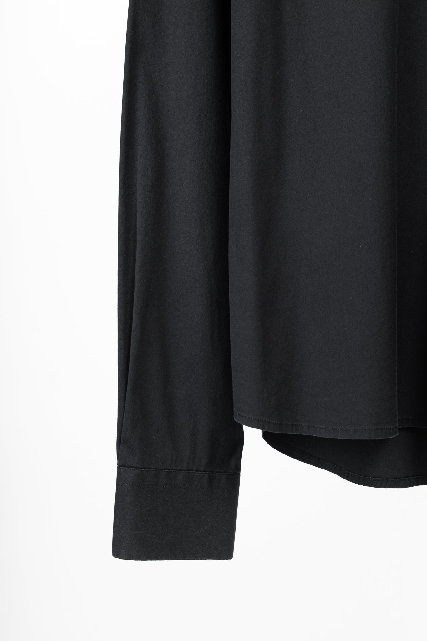Prada Black Cotton-Poplin Buttoned Shirt
