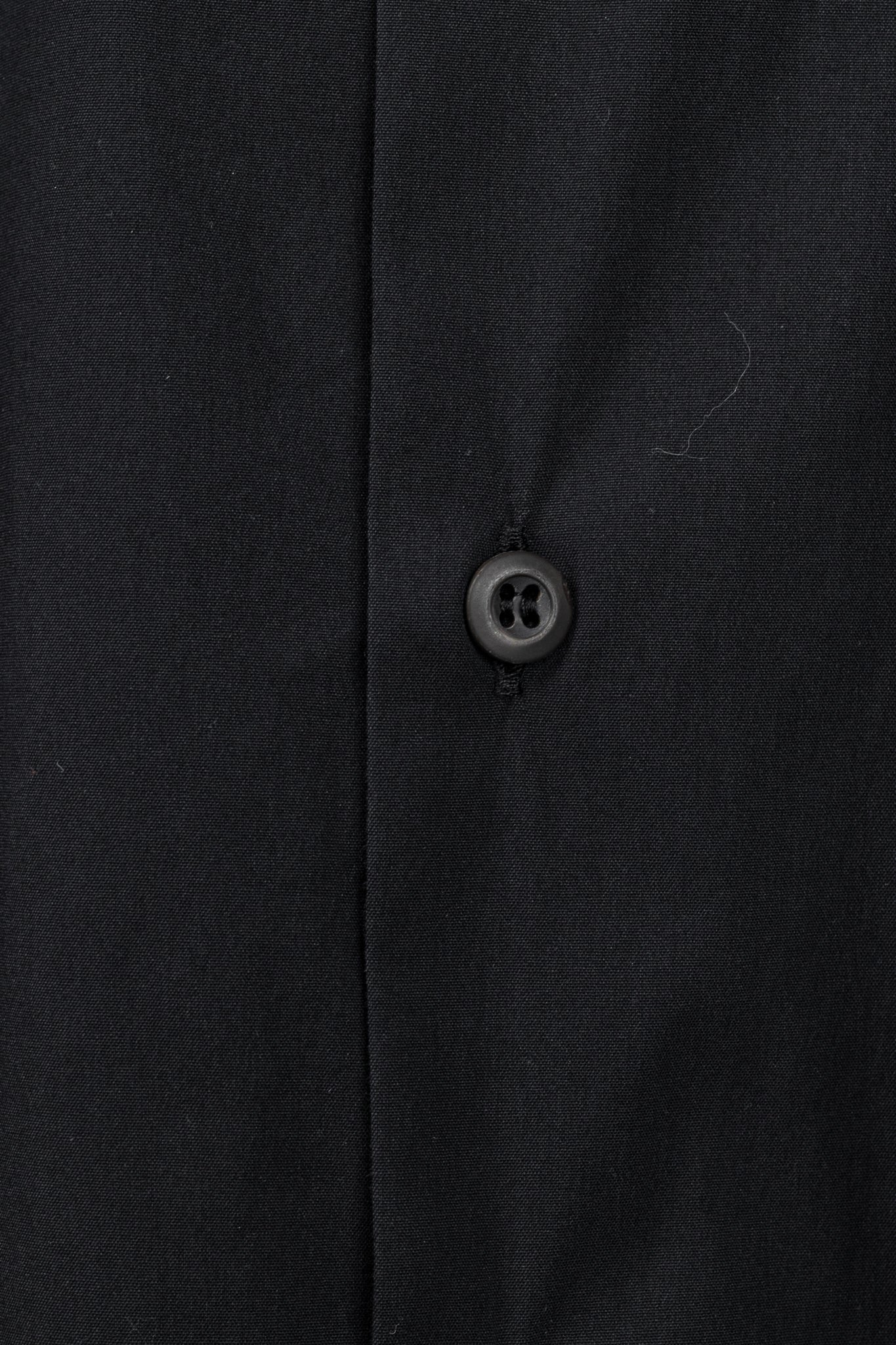 Prada Black Cotton-Poplin Buttoned Shirt