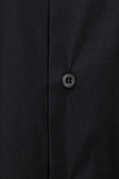 Prada Black Cotton-Poplin Buttoned Shirt