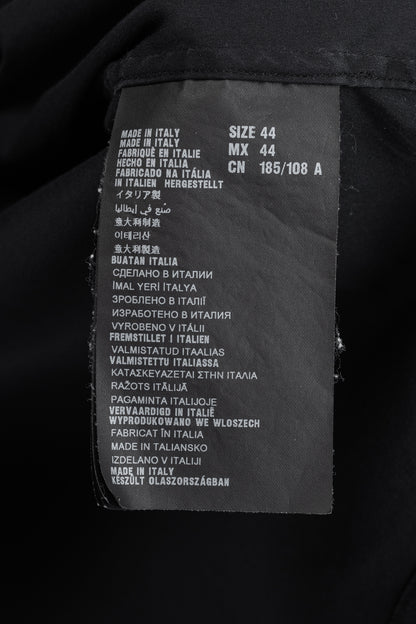 Prada Black Cotton-Poplin Buttoned Shirt