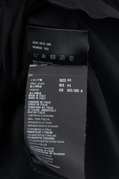 Prada Black Cotton-Poplin Buttoned Shirt