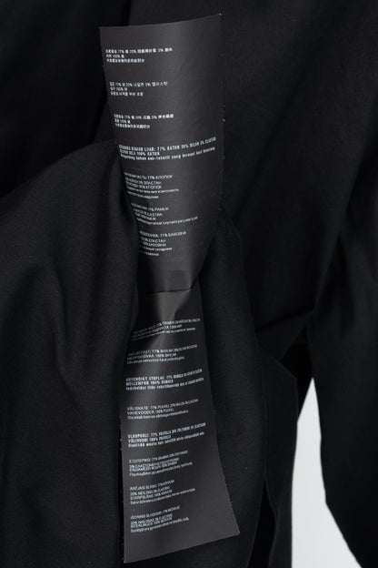 Prada Black Cotton-Poplin Buttoned Shirt