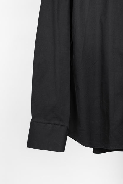 Prada Black Cotton-Poplin Buttoned Shirt