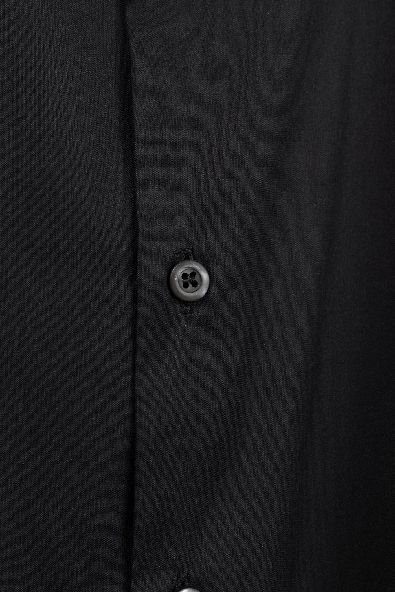 Prada Black Cotton-Poplin Buttoned Shirt