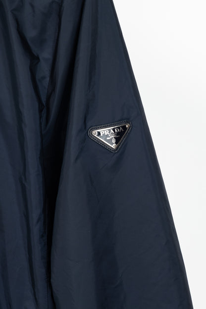 Prada Reversible Navy & Green Nylon-Taffeta Blouson Jacket