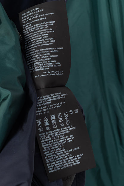 Prada Reversible Navy & Green Nylon-Taffeta Blouson Jacket